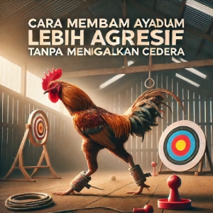 Cara Membuat Ayam Aduan Lebih Agresif Tanpa Meninggalkan Cedera